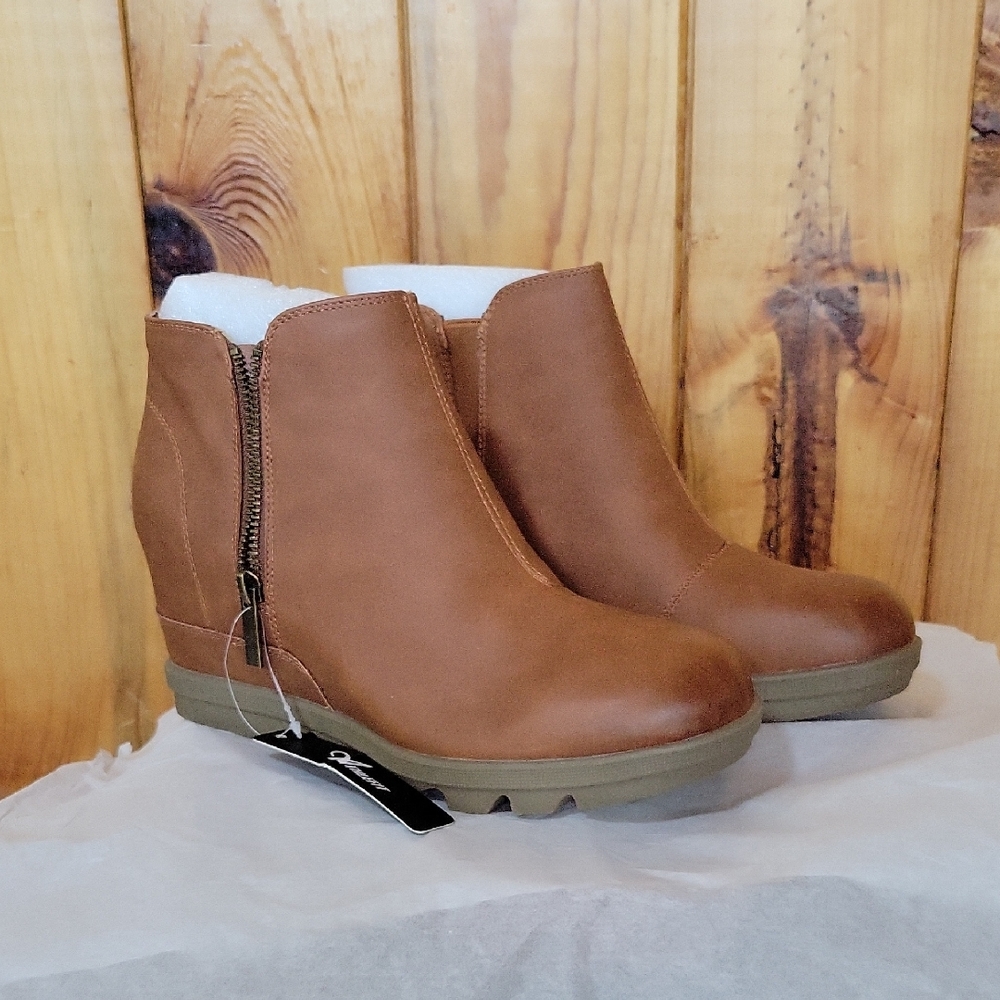 Classic Tan Ankle Booties